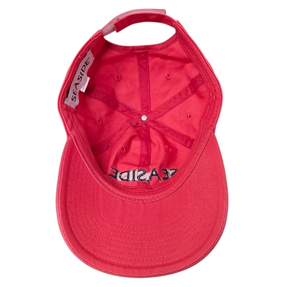 🌊 SEASIDE Coral Embroidered Dad Hat Adjustable Baseball Cap OSFM - Picture 5 of 9